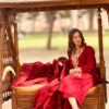 Blood Maroon Colour – A Perfect Traditional Outfit