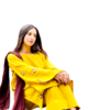 Lemon Glow – Hand-Embroidered Lawn Ensemble-7