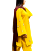Lemon Glow – Hand-Embroidered Lawn Ensemble