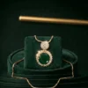 selena-round-stone-pendant-necklace