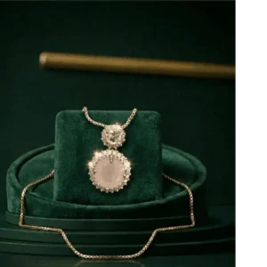 selena-round-stone-pendant-necklace