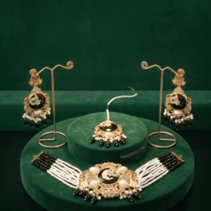 turkish-pearl-choker-necklace-set